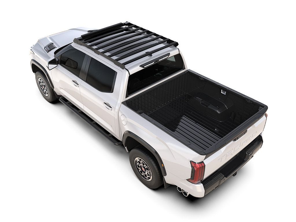 Toyota Tundra Crew Cab (2022-Current) Slimsport Roof Rack Kit / Light Bar Ready (SUPPLIED & FITTED IN STORE) - Image 2