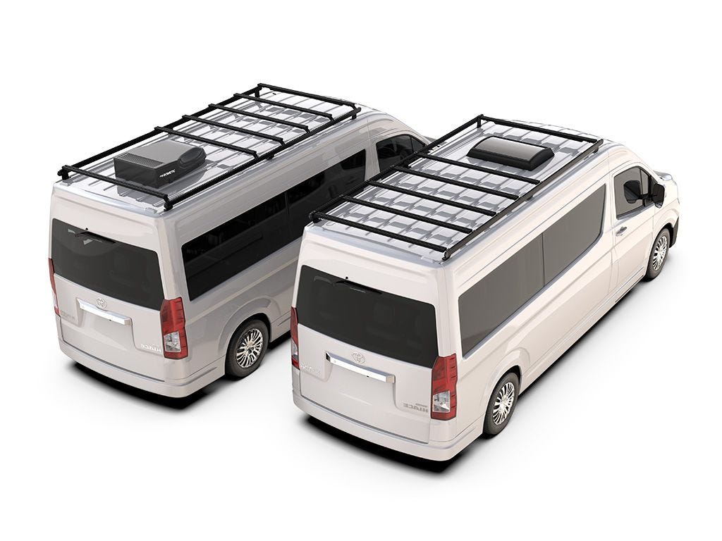 Toyota HiAce SLWB High Roof (2019-Current) Slimpro Roof Rack Kit Front Runner | - Image 2
