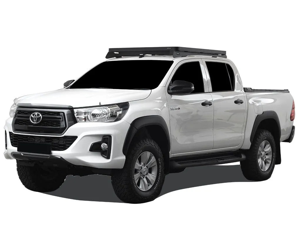 Toyota Hilux N80/WIDE BODY ROGUE DUAL CAB (2016-2021) Slimline II Roof Rack Kit / Low Profile Front Runner | - Image 4