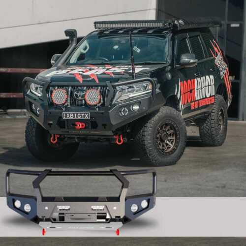 Rockarmor Prado 150 Bull Bar – Rockarmor GT Suits 150 Series 11/2017-2025
