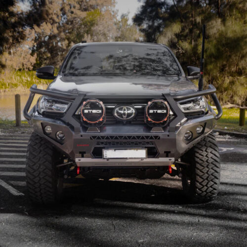ROCKARMOR Hilux Rogue Bullbar – GT – Suits GR & WIDE BODY Rogue (SUPPLIED & FITTED IN STORE ONLY)