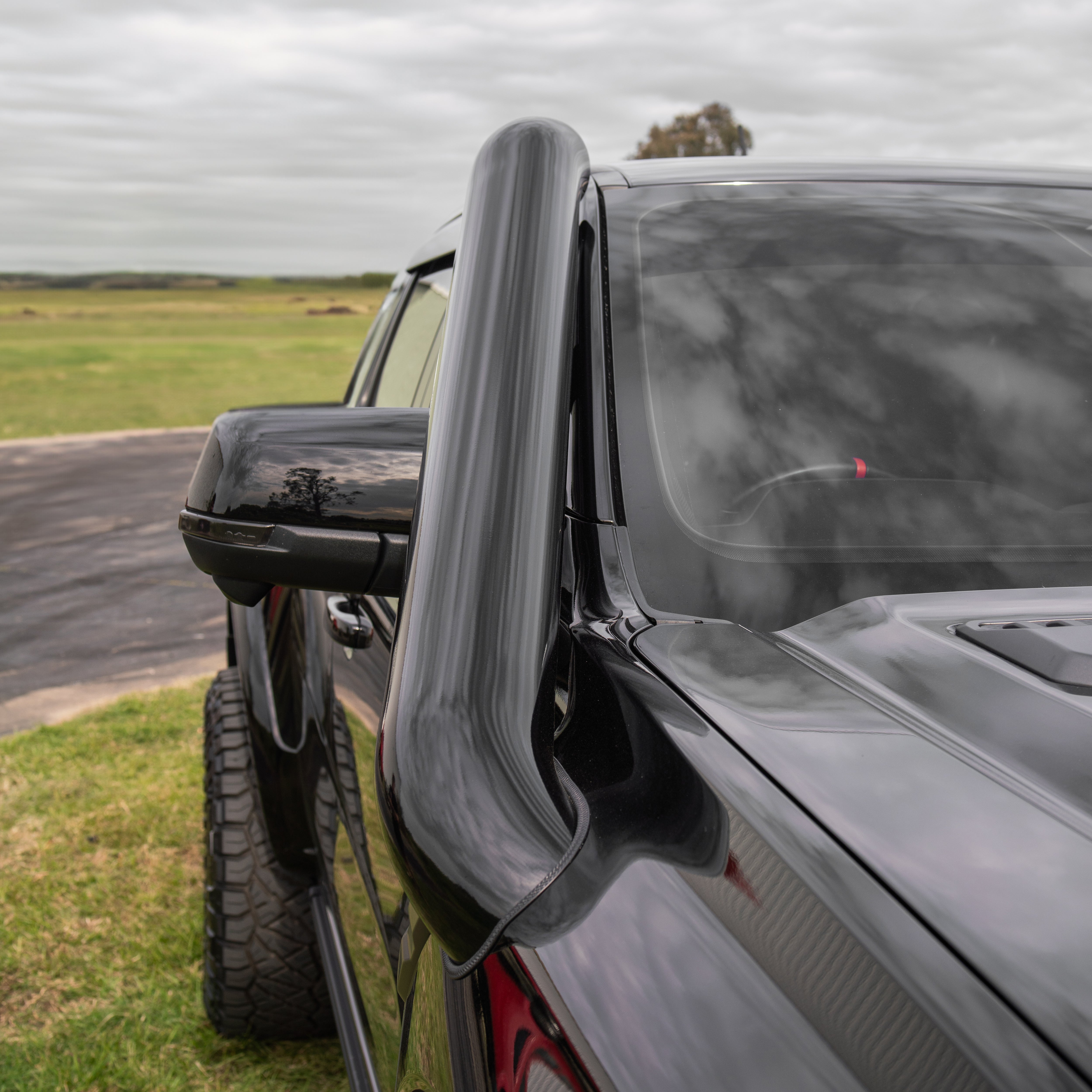 Ford Ranger Raptor Next Gen 5 Inch Stainless Snorkel and Twin Intake Alloy Airbox Kit