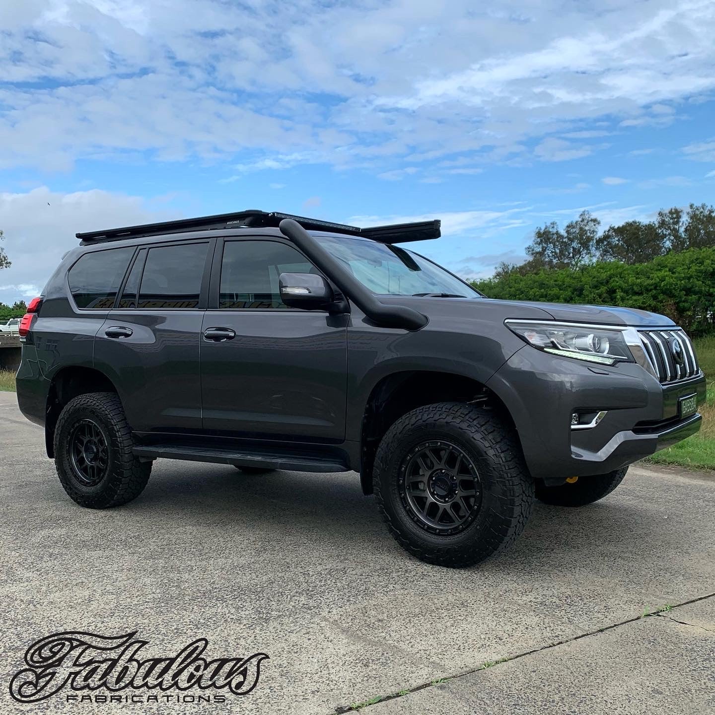 Stainless Snorkel to suit Toyota Landcruiser Prado 150 Series (Short & Mid Entry Available)