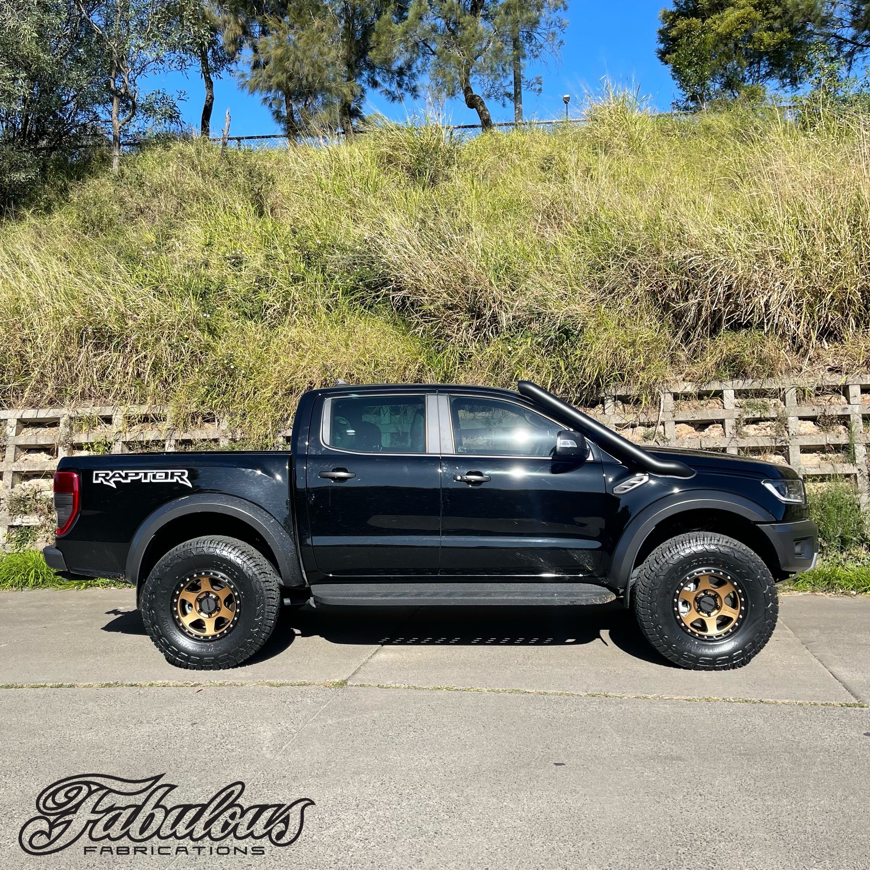 Ford Ranger Raptor Stainless Snorkel and Alloy Airbox Kit (Short & Mid Entry Available)