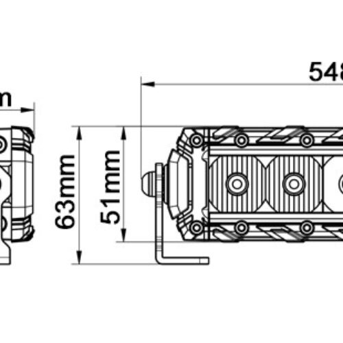 Stedi ST3K 21.5 INCH 20 LED SLIM LED LIGHT BAR