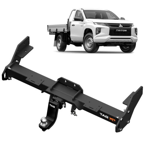 TAG 4×4 Recovery Towbar for Mitsubishi Triton MQ & MR Series Cab Chassis No Rear Step (05/2015 – 2024)