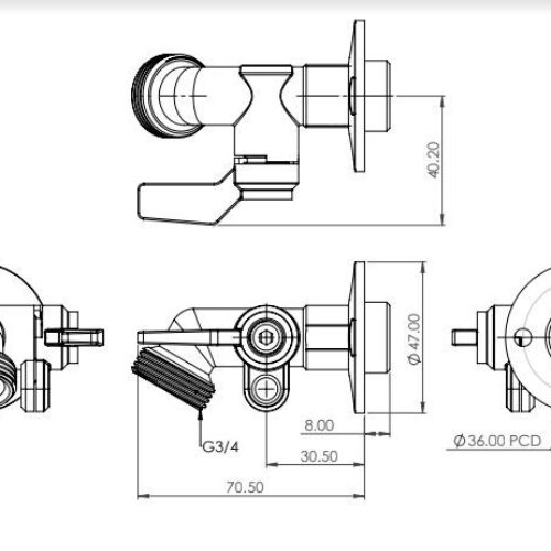 PAK Offroad Tub Tank Tap Kit